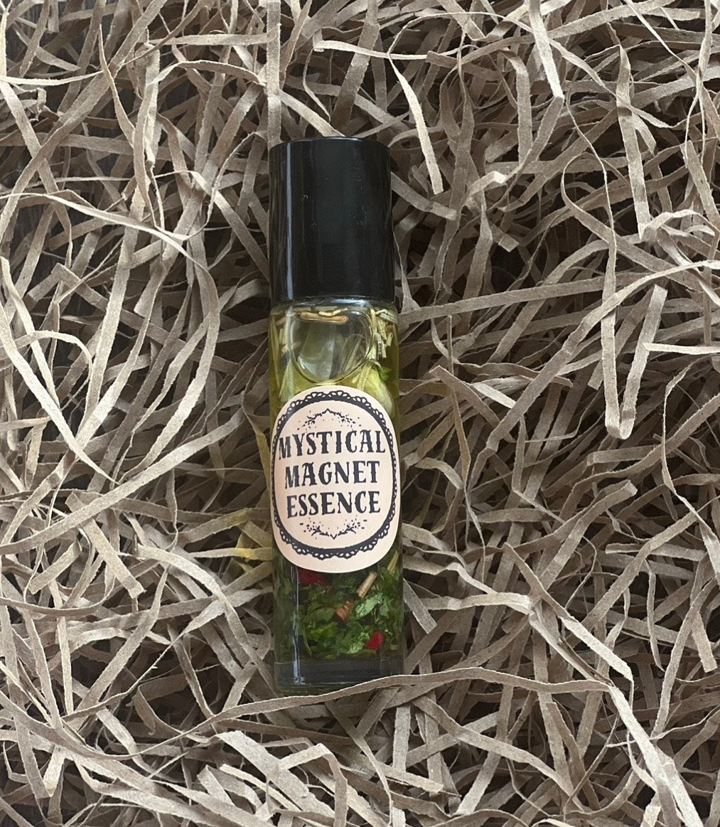 Mystic Magnet Essence: Manifestation Enchantment Spell Oil