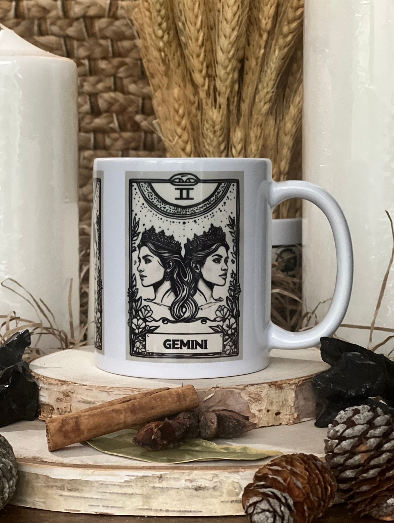 Air Signs Tarot Card Mugs