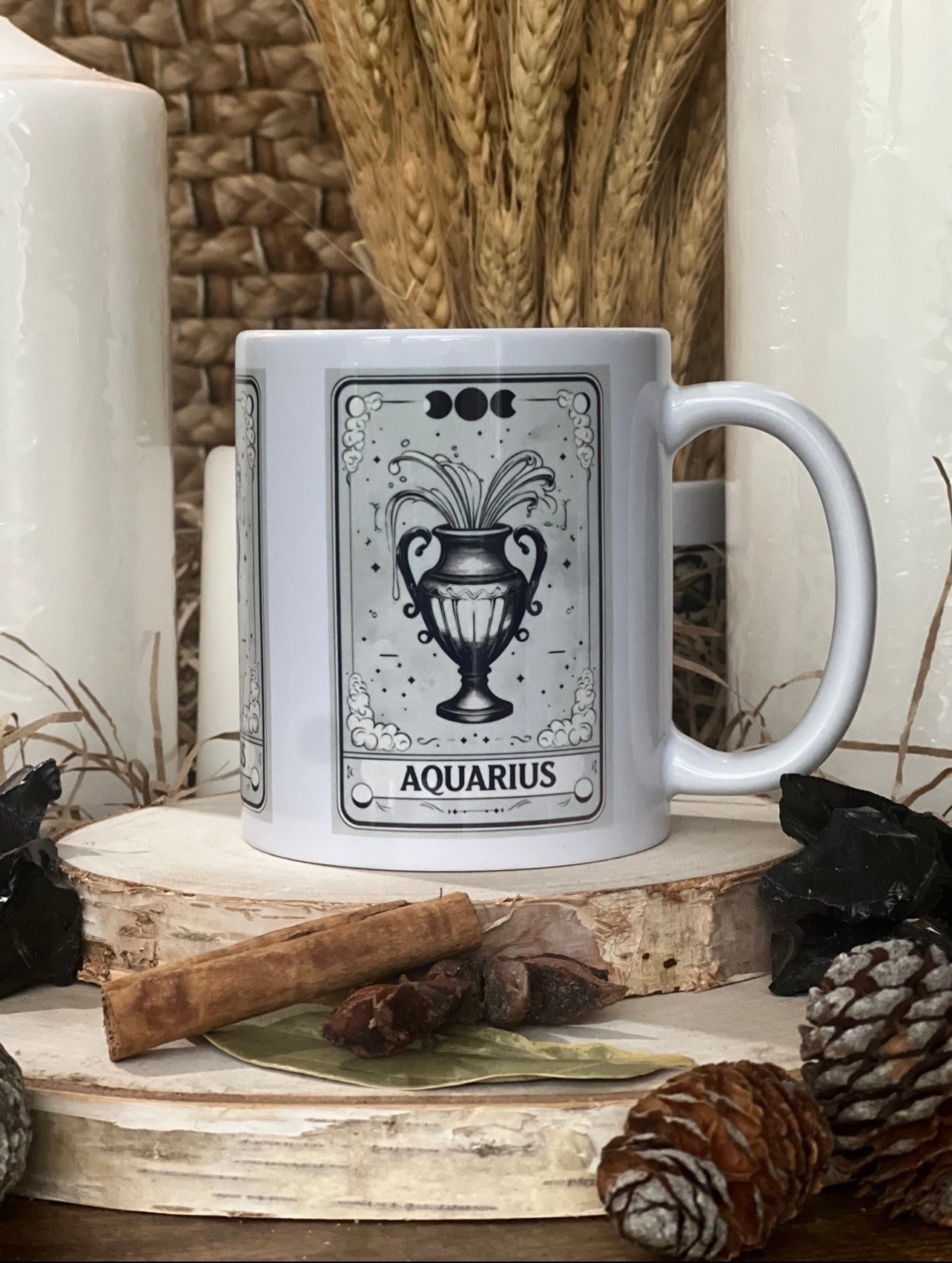 Air Signs Tarot Card Mugs